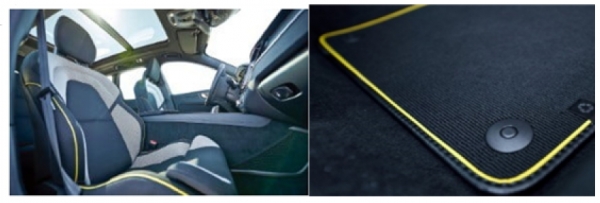 볼보 ‘XC60 T8 플러그인 하이브리드’ 차량 내부와 매트