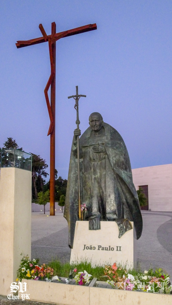 João Paulo II,  요한 바오로 2세. Santuário de Nossa Senhora de Fátima.  Photo by 최영규