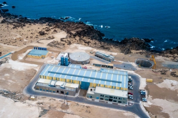 칠레 아타카마 해수담수화시설. 사진=GS건설