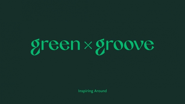 그린바이그루브(GREEN X GROOVE) 브랜드 로고